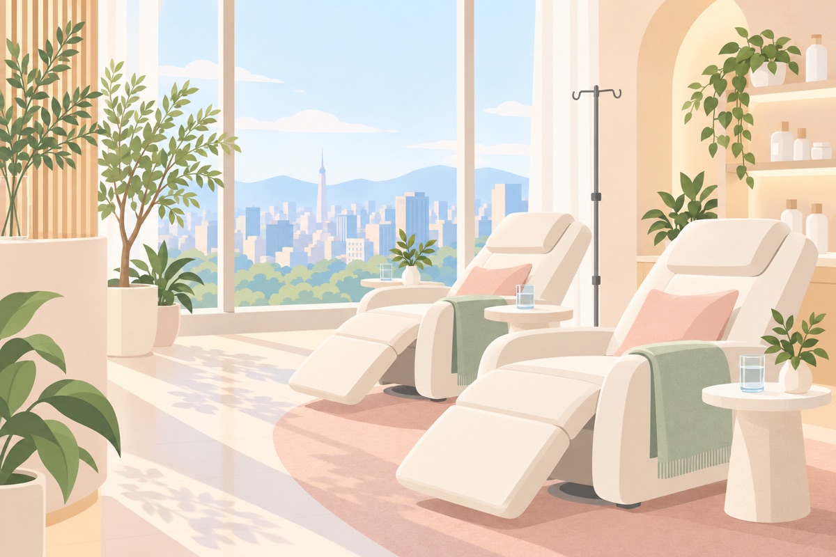 天神 Holistic Beauty 診所 — 示意插圖（非院內實景）